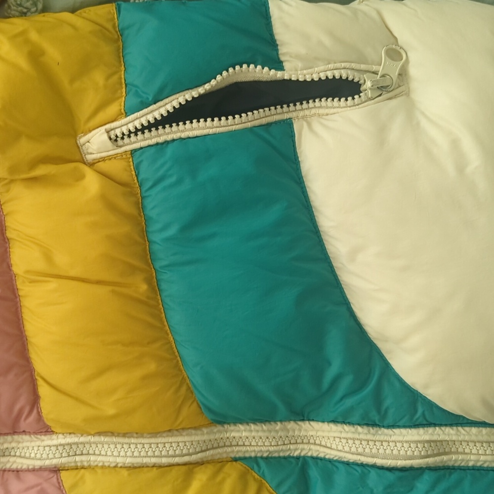 Euc Marine Layer Multicolor Puffer Jacket - image 7